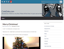 Tablet Screenshot of cateeales.com